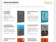 Tablet Screenshot of librosdecabecera.com